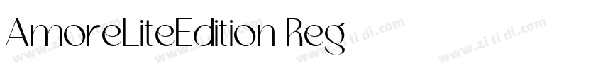 AmoreLiteEdition Reg字体转换